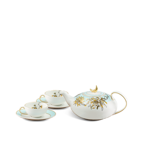 Bộ trà sứ Minh Long elip 0.47 L - Anna - An Nhiên (Minh Nguyệt)