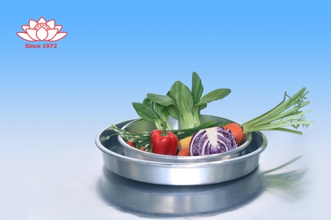 Bơ xửng nhôm Tân Đức Thành 24cm sâu