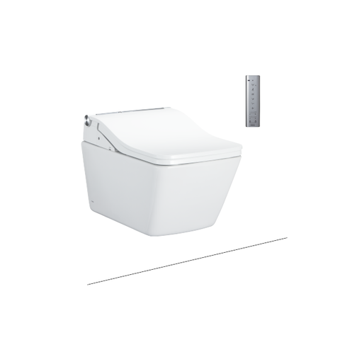 Bồn cầu treo tường TOTO CW522EA#NW1 nắp rửa điện tử TCF803CZ WH172AT