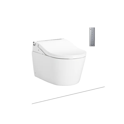 Bồn cầu treo tường TOTO CW542HME5UNW1 nắp rửa điện tử TCF801CZ#NW1 WH172AT