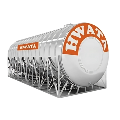 Bồn nước inox Hwata 10000 lít ngang I304 (10000l)