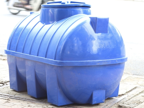 Bồn nước nhựa Đại Thành thế hệ mới 500 lít ngang
