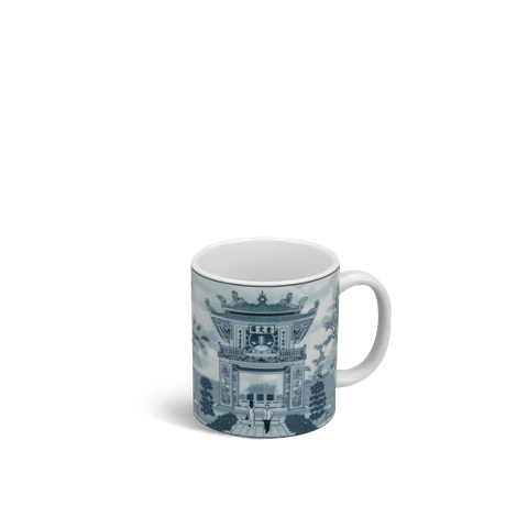 Ca bia sứ Minh Long 0.36 L - Quốc Tử Giám