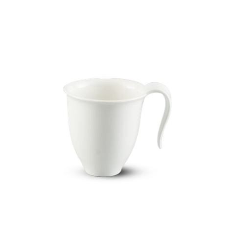 Ca trà sứ Minh Long 0.35 L - Harmony Lys - Trắng Ngà