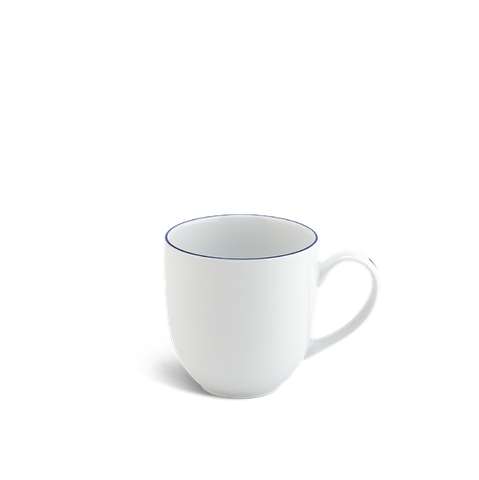 Ca trà sứ Minh Long 0.40 L - Camellia - Chỉ Xanh Dương