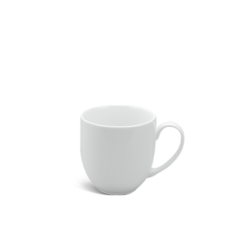 Ca trà sứ Minh Long 0.40 L - Camellia - Trắng