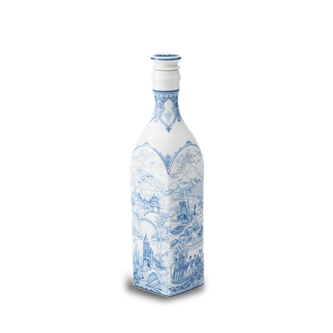 Chai sứ dưỡng sinh vuông sứ Minh Long 1.0 L + nắp (K1) - Dưỡng Sinh - Nam Quốc - Tây Nguyên