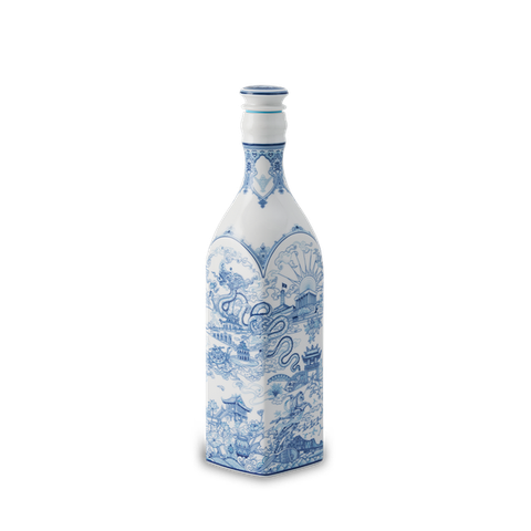 Chai sứ Minh Long sứ dưỡng sinh vuông 1.0 L + nắp (K1) - Dưỡng Sinh - Nam Quốc - Hà Nội