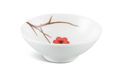 Chén chấm sứ Minh Long - Daisy - Hồng Mai