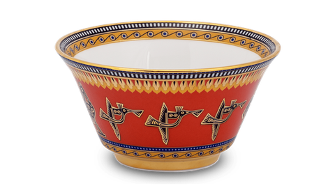 Chén cơm sứ Minh Long 11.5 cm - Tulip Trắng - Trống Đồng