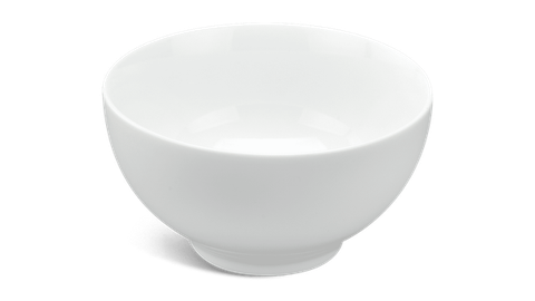 Chén cơm sứ Minh Long 12 cm - Camellia - Trắng