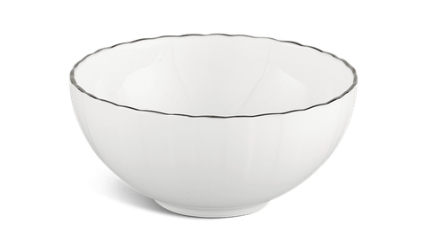 Chén cơm sứ Minh Long 12 cm - Ngọc Biển - Chỉ Bạch Kim