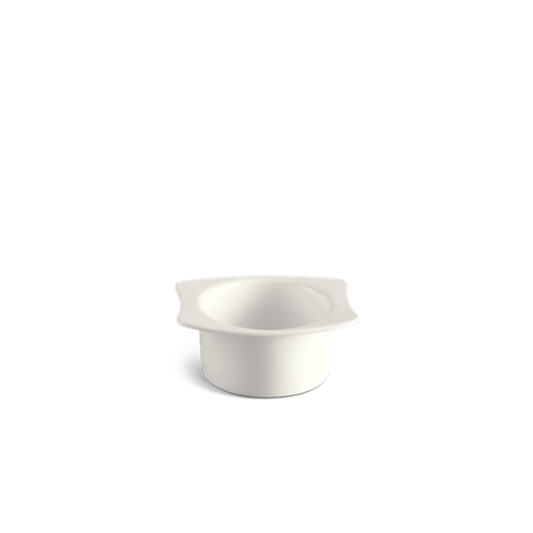 Chén vành sứ Minh Long 12 x 10 cm - Gourmet Lys - Trắng Ngà