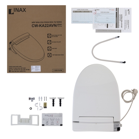 Bồn cầu treo tường INAX AC-952VN nắp rửa CW-KA22AVN