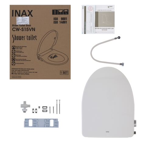 Nắp rửa cơ INAX CW-S15VN (CWS15VN)