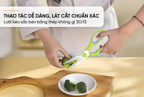 Kéo cắt gà 210 thép không gỉ Sunhouse KS-SC210