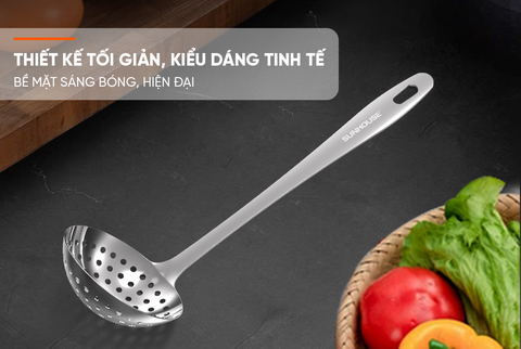Muôi vá thủng 290 inox  Sunhouse KS-SL290I