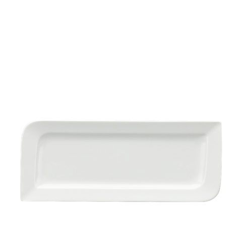 Dĩa chữ nhật dài sứ Minh Long 31 x 12 cm - Harmony Lys - Trắng Ngà