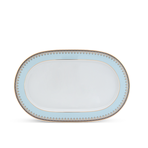 Dĩa oval sứ Minh Long 34 cm - Gastroline - Kim Ngọc