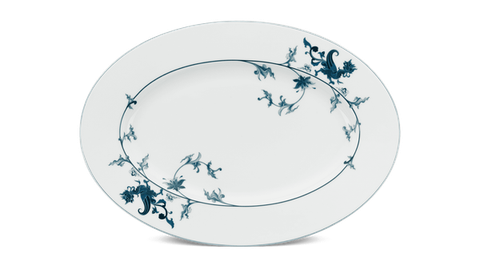 Dĩa oval sứ Minh Long 37 cm - Hoàng Cung - Lạc Hồng