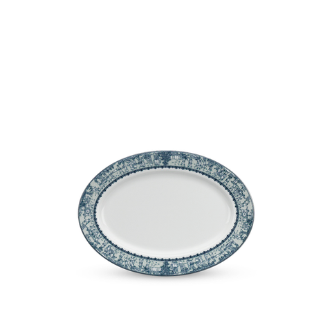 Dĩa oval sứ Minh Long - Jasmine - Vinh Quy Nhạt