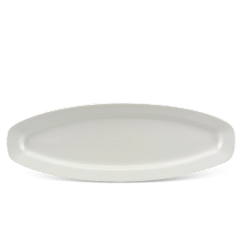 Dĩa oval sứ Minh Long 57 cm - Misc Assortment Lys - Trắng Ngà
