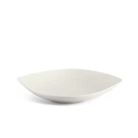 Dĩa oval bầu sứ Minh Long 37 cm - Gourmet Lys - Trắng Ngà