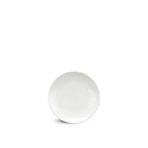 Dĩa tròn ảo sứ Minh Long 18 cm - Daisy Lys - Trắng Ngà