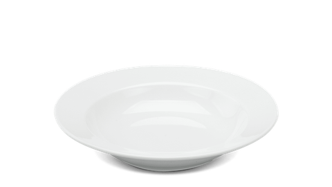 Dĩa súp sứ Minh Long - Jasmine - Trắng