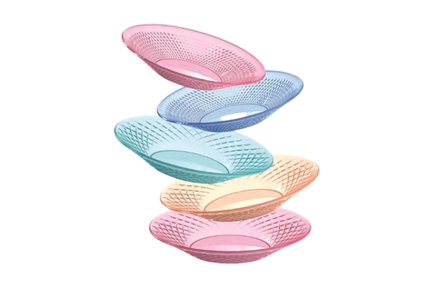 Dĩa Trong nhựa Duy Tân 3T0 No.1590