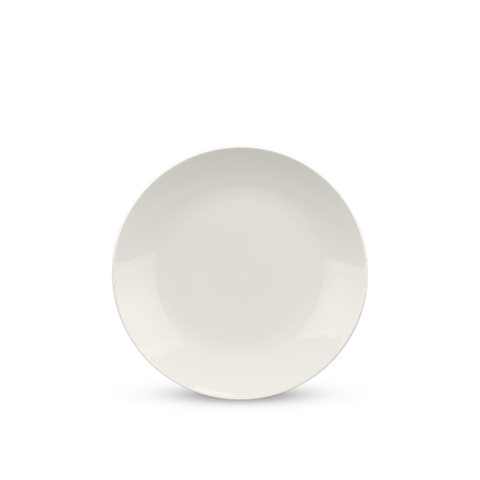 Dĩa tròn ảo sứ Minh Long 28 cm - Daisy Lys - Trắng Ngà