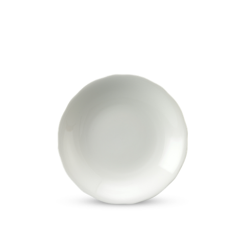 Dĩa tròn sâu sứ Minh Long 25 cm - Mẫu Đơn IFP - Trắng Ngà