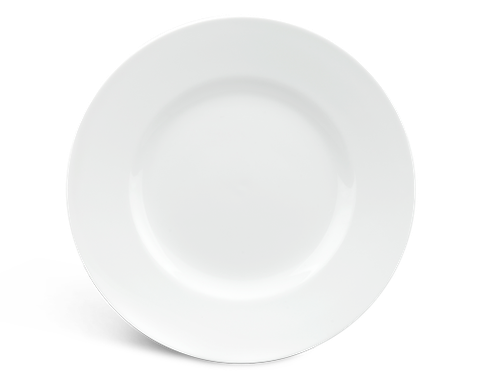 Dĩa tròn 27 cm - Camellia - Trắng