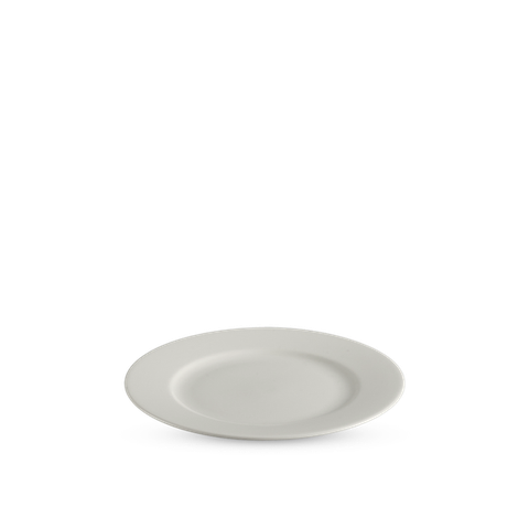 Dĩa tròn sứ Minh Long 28 cm - Jasmine Lys - Trắng Ngà