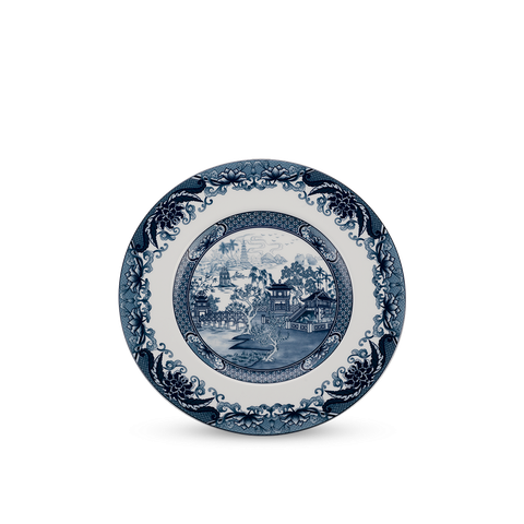 Dĩa tròn sứ Minh Long - Hoàng Cung - Hồn Việt