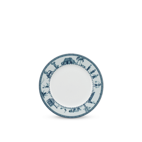 Dĩa tròn sứ Minh Long - Jasmine - Thôn Dã