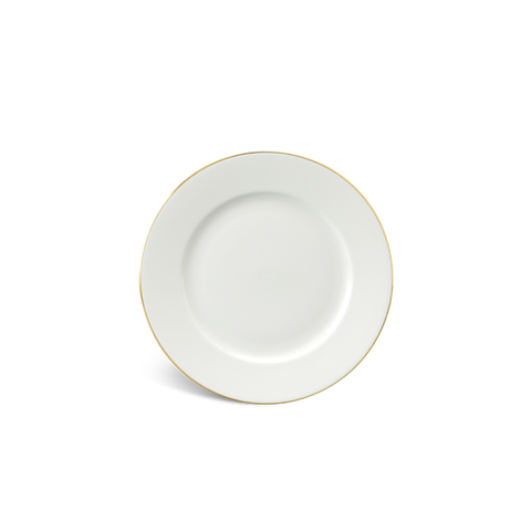 Dĩa tròn sứ Minh Long - Jasmine - Viền Chỉ Vàng