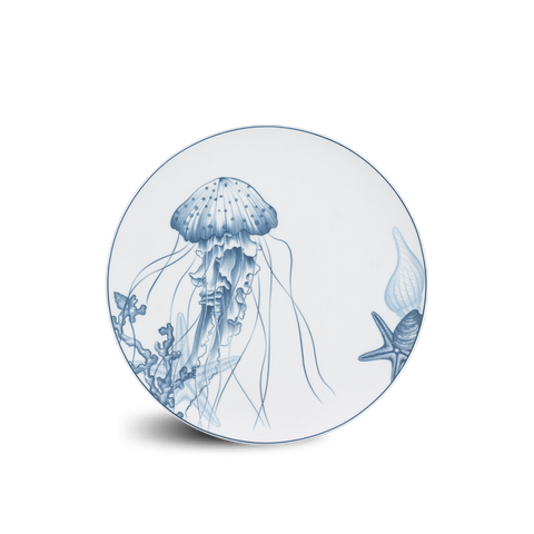 Dĩa tròn sứ Minh Long (KL) - Timeless - Đại Dương Sương Mờ