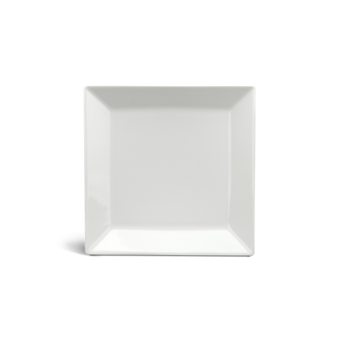 Dĩa vuông lá sứ Minh Long 27 cm - Misc Assortment Lys - Trắng Ngà