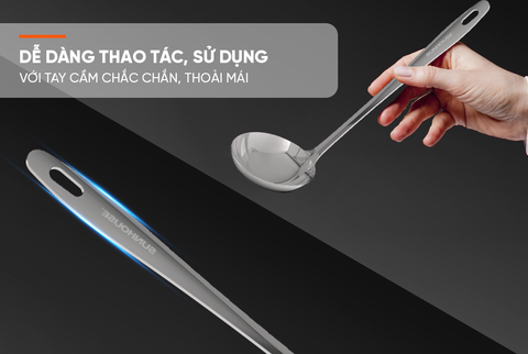 Muôi vá múc canh 290 inox Sunhouse  KS-LA290I