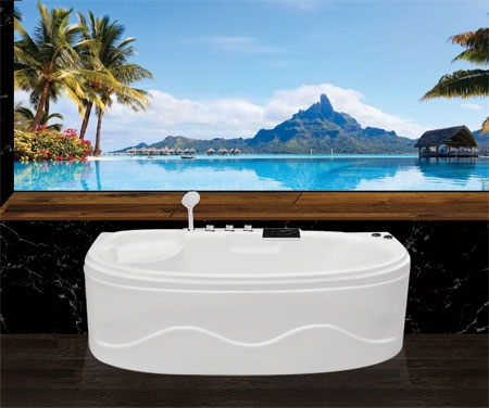 Bồn tắm dài 1 yếm Euroca EU2-1680 dài 1m6