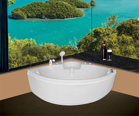 Bồn tắm góc Euroca EU3-1300 dài 1m3