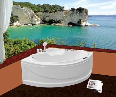 Bồn tắm góc Euroca EU4-1300 dài 1m3