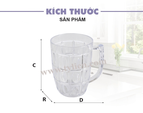 Ly Mãng Cầu Lớn nhựa Tý Liên No.0551