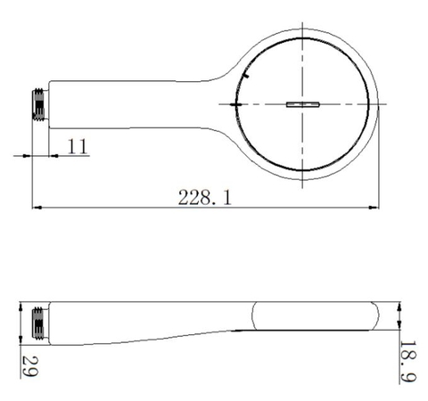 Tay Sen American Standard FFASS506-GR (FFASS506GR) Genie Xám