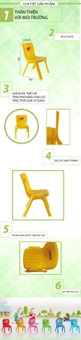 Ghế Dựa Baby nhựa Tý Liên No.0752