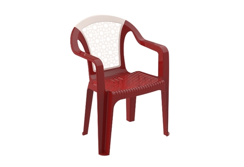 Combo 10 Ghế nhựa Duy Tân bành 2 màu trung No.1532
