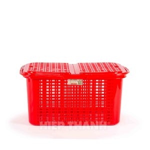 Giỏ 2 Quai nhựa Hiệp Thành 371