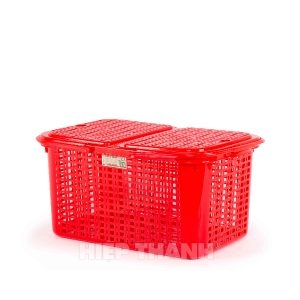 Giỏ 2 Quai nhựa Hiệp Thành 371
