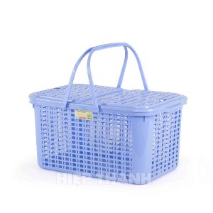 Giỏ 2 Quai nhựa Hiệp Thành 371